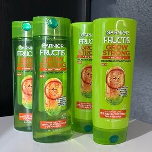 Garnier Fructis Grow Strong Hair Care Set - Vibrant Green